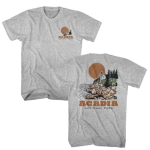 United States Maine's Acadia National Parks Lighthouse Men's T Shirt - Picture 1 of 9