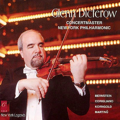 Glenn Dicterow - Glenn Dicterow, Concertmaster, Ne... (CD 2006) - Image 1 of 1
