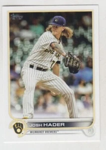 (10) Josh Hader 2022 TOPPS SERIE 2 CARTAS LOTE #487 MILWAUKEE BREWERS - Imagen 1 de 1