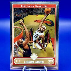 LeBron James 2006-07 Topps Chrome Basketball #67 Cleveland Cavaliers