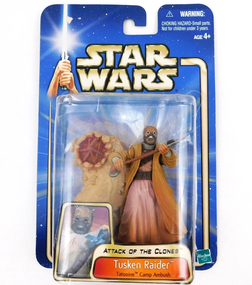 Hasbro Star Wars Attack of the Clones Tusken Raider Action Figure