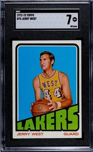 1972 Topps JERRY WEST SGC 7 Graded Lakers HOF - Bild 1 von 2