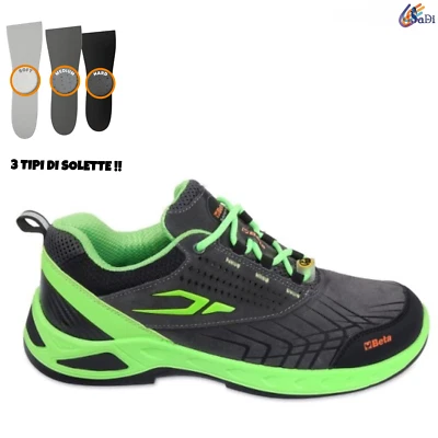 SCARPE ANTINFORTUNISTICHE BETA 7271V BASSA LEGGERA TRASPIRANTE CON 3 SOLETTE - Immagine 1 di 4