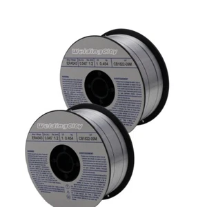 WeldingCity® 2-pk Aluminum MIG Welding Wire ER4043 .045" 1-Lb Roll | US Seller - Picture 1 of 9