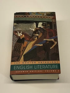 THE NORTON ANTHOLOGY OF ENGLISH LITERATURE, VOL. 2 By M. H. Abrams & VG - Picture 1 of 8