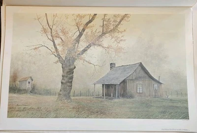 Impresión litográfica "Autumn Mist" LARRY DODSON 1977 Foto 1 de 4