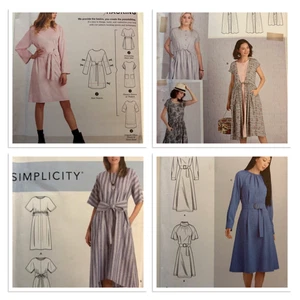 Vestido/Vestidos. Números de simplicidad de patrón de costura del 0 al 9999. Nuevo. - Imagen 1 de 38