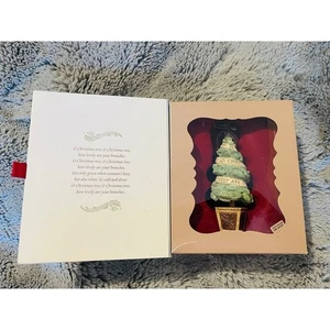 New 2006 Hallmark Keepsake Yuletide Harmony Collection O Christmas Tree Ornament - Picture 1 of 10