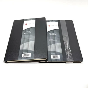 FORAY Hard Cover Journal, 192 Ruled Pages, 2 Pack - Picture 1 of 7