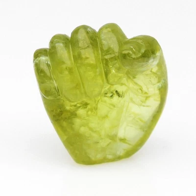 💎 Puño de 13,29 quilates tallado a mano granate grosular verde natural - piedra preciosa de África Foto 1 de 4