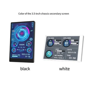 Compact 3 5 Display with Type C for Enhanced Work Performance and Productivity - Photo 1/14