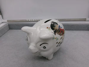 Vintage 1960's Old Foley James Kent  “Nursery Rhymes” Piggy Bank England - Picture 1 of 12