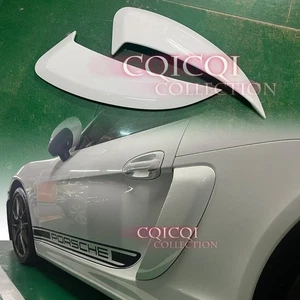 Painted in #C9A side air intake scoop for 14~16 Porsche 981 Boxster Cayman ◎ - Picture 1 of 7