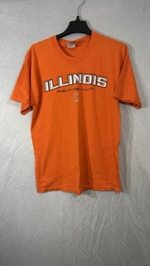 fighting illini Crewneck T Shirt Orange Women’s Large - Picture 1 of 9