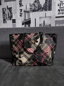 Rare Vivienne Westwood Vegan Leather Tote Bag Authentic Casual Clothing - Picture 1 of 15