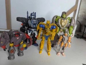 Lot of 4 Beast Wars Transformers War for Cybertron Kingdom Ratrap Primal Rhinox - Picture 1 of 13