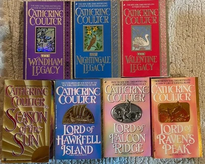 COMPLETE SERIES The Legacy & The Viking Era Series by Catherine Coulter PB GOOD - Image 1 of 2