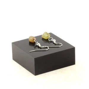 Minerales y Piedras Précieuses. Pendientes 1 Perla Apatita Amarillo de Mad - Imagen 1 de 2