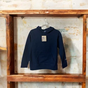 Champion Navy Youth Blank Hoodie Pullover Size Medium Brand New w/ Tag - Picture 1 of 7