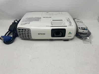 Epson PowerLite X27 H692A LCD Projector - HDMI - 3LCD - New Lamp - Image 1 of 4
