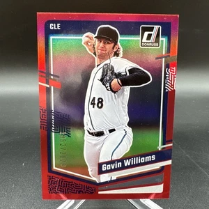 2023 Donruss Baseball Gavin Williams # 128 rot /2023 Cleveland Guardians - Bild 1 von 11