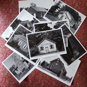 Postales de la serie Michigan One Room School de Mary Keithan 1994 9 piezas - Imagen 1 de 4