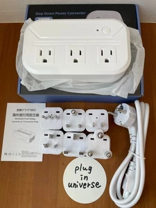 Transformador descendente AC220V-240V a 100V-120V 2300W tipo enchufe Japón - Imagen 1 de 14