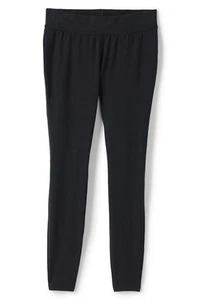 Lands End schwarze Damen-Leggings Seestern Baumwolle Elasthan M/P 10-12 ~NEU~ - Bild 1 von 5
