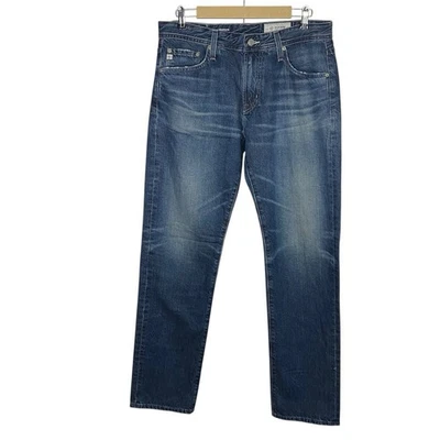 AG Adriano Goldschmied Graduate Jeans Mens 32 Blue Tailored Leg AG-ED Denim NEW - Image 1 of 4