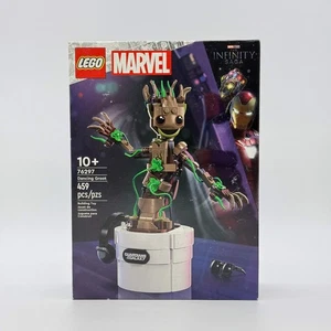 New Lego Marvel Super Heroes: Dancing Groot Brick Toy Set 76297 - Picture 1 of 6