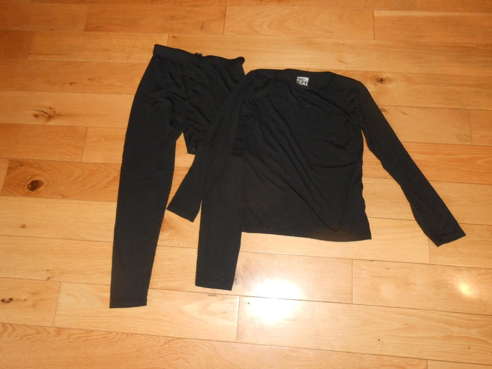 Camisa e legging unissex infantil tamanho grande elástica camada base conjunto 32 graus calor - Imagem 1 de 1