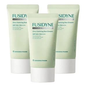 Crema solar calmante de zinc FUSIDYNE Derma Trouble 50 ml (1,639 oz) x 3 piezas / SPF50+ PA++++ - Imagen 1 de 18