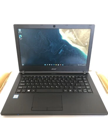Acer Travelmate P2410 14" 8GB RAM 128 SSD Core i5-8250U Windows 10 Laptop - Image 1 of 4