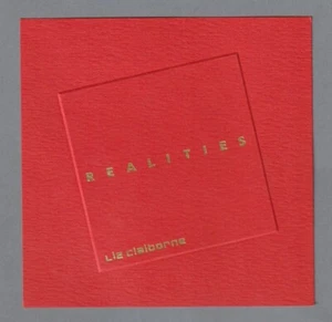 Carte publicitaire - advertising card - Réalities de Liz Claiborne recto verso - Picture 1 of 2