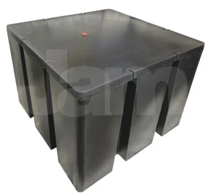 Ponton, Schwimmkörper, Schwimmplattform, Hausboot, 100x100x70 cm, - Bild 1 von 2
