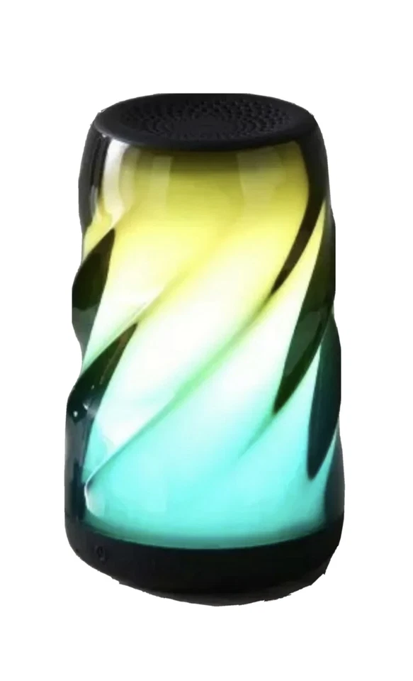 Blackweb Bluetooth Speaker With Color-changing LED Lights Bwa19aas91
