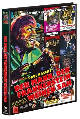 Mediabook Paul Nashy - the Man The Frankenstein Cry Sah Blu-Ray DVD New - Image 1 of 2