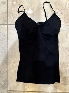 Bebe Vintage/Y2K Tanktop mit Rüschen und V-Ausschnitt Größe Large - Bild 1 von 3