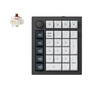 Keychron Q0 Max QMK Mechanischer Ziffernblock - Gateron Jupiter Brown Q0M-M3 - Bild 1 von 6