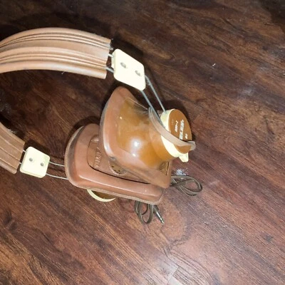 Auriculares Telex #820-2 Vintage Sin Probar Radio Auriculares Reproductor Foto 1 de 4