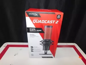 HYPERX QUADCAST 2 USB MICROPHONE N62064-001 (EB37) - Picture 1 of 4