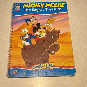 Mickey Mouse/The Eagle's Treasure (1995 Comes To Life/Yes! Interactive Book) - Picture 1 of 12