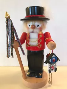 ❤️STEINBACH NUSSKNACKER ~ MOLLIGER SCHWARZER FÖRSTER ~ Nr 1328 ORIGINAL BESITZER MODELL❤️ - Bild 1 von 5