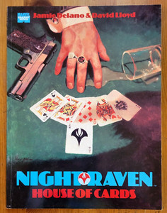 NIGHT RAVEN :House Of Cards, Marvel Comics UK *RARE* Jamie Delano