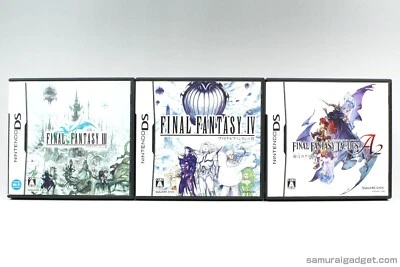 Final Fantasy III & IV & Final Fantasy Tactics A2 Nintendo DS [Japan Import] NDS - Image 1 of 4