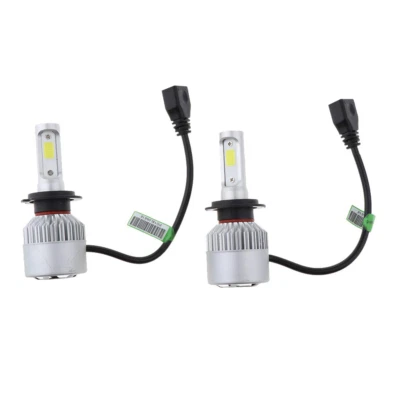 Kit Led H8 H9 H11 Cablaggi e Ventola Raffreddamento DC9-32V 8000 LUMEN a Lampada - Immagine 1 di 3