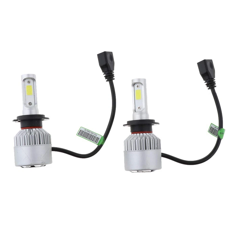 Kit Led H8 H9 H11 Cablaggi e Ventola Raffreddamento DC9-32V 8000 LUMEN a Lampada - Immagine 1 di 3