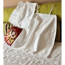 ANTICO COMPLETO SOTTOVESTE /CAMICIA DA NOTTE + MUTANDONI