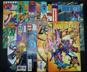 Menge 10 Thunderbolts Comics #0,1,2,8,11,12,13,20,52 (Marvel 1997-2011) 8.6-9.4 - Bild 1 von 9