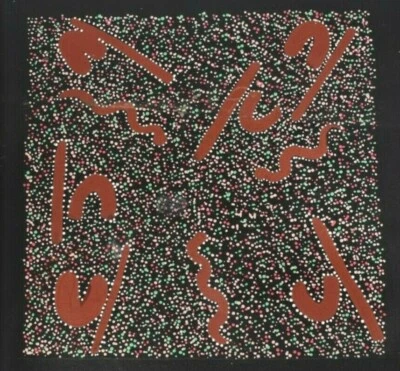 Arte Aborigen Genuino | Pintura Tradicional de Puntos de Lona Rhonda Jones Petyarre Foto 1 de 4